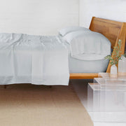 Bamboo Sheet Set in Ocean by Pom Pom at Home
