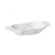 Vintage Dough Bowl - Distressed White