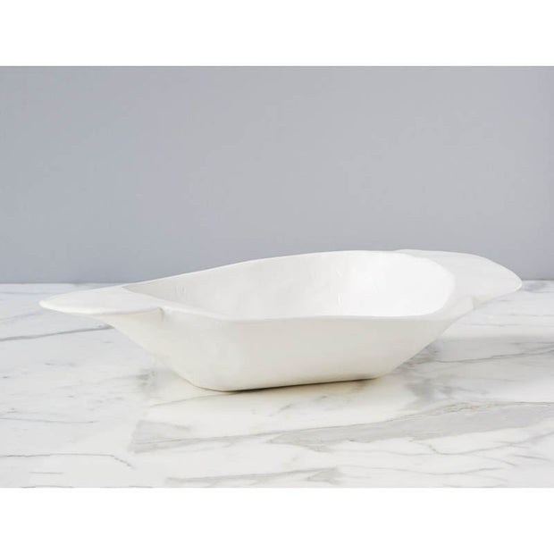 Vintage Dough Bowl - White