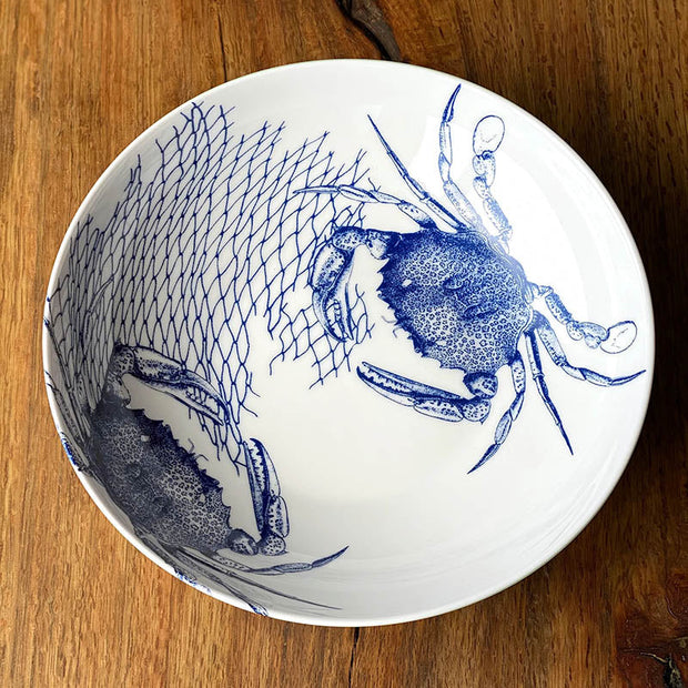 Blue Crab Serving Bowl
