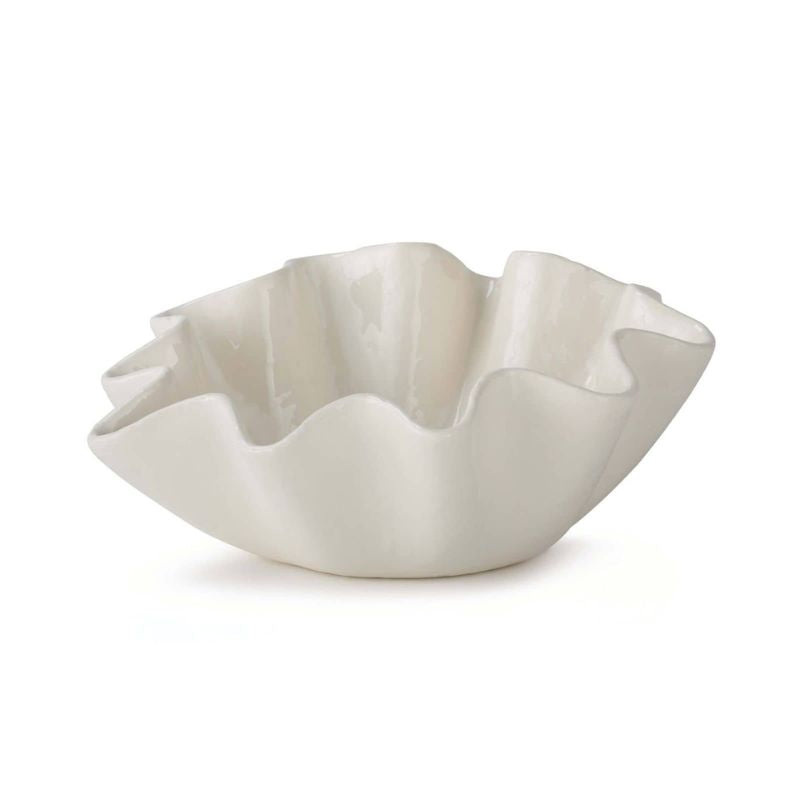 Ruffle Ceramic Bowl