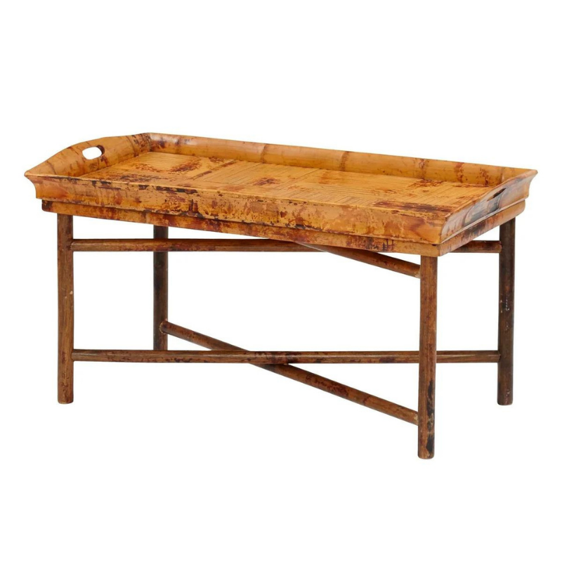 Tortoise Rattan Butler/Coffee Table by Cailini Coastal
