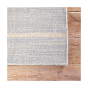 Cos Cob Stripe Wool Rug - Soft Blue