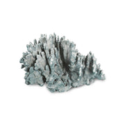 Washed Blue Coral Sculpture