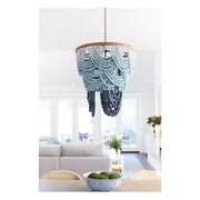 Ombre Wood Bead Chandelier by Coastal Living