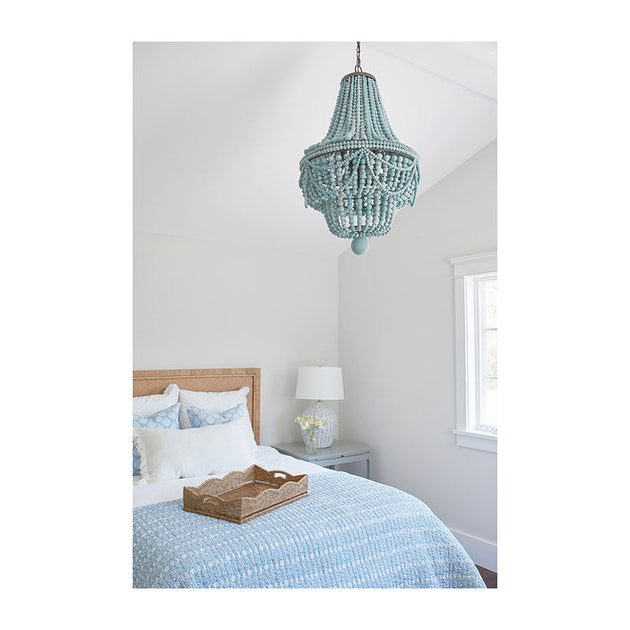 Sarasota Chandelier Blue Cailini Coastal