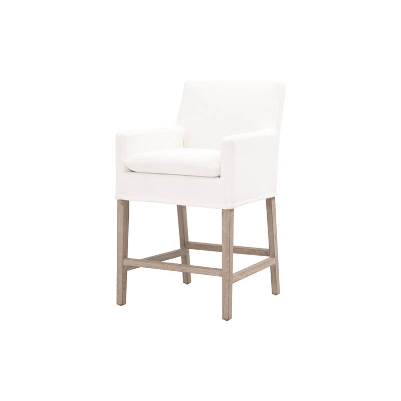Saint Malo Slipcover Counter Stool