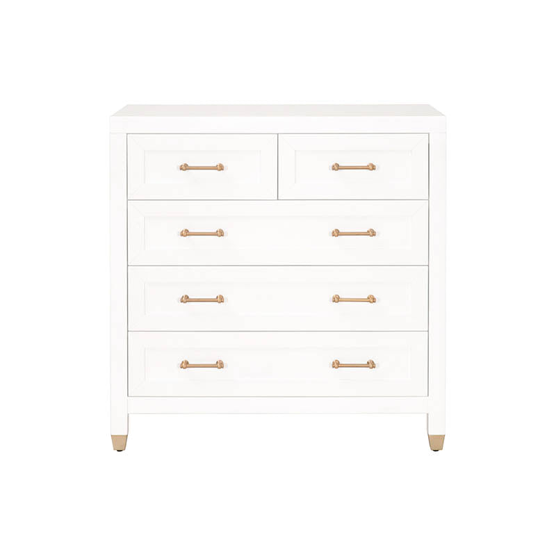 Lake House Tall Dresser - White