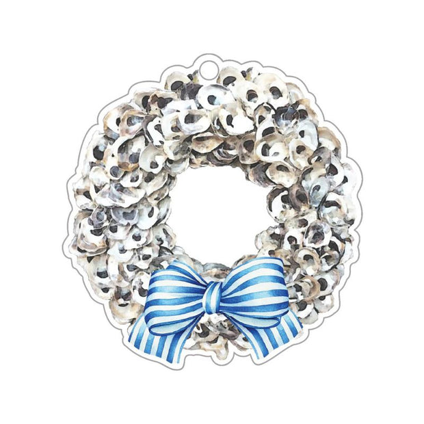Oyster Wreath Gift Tags