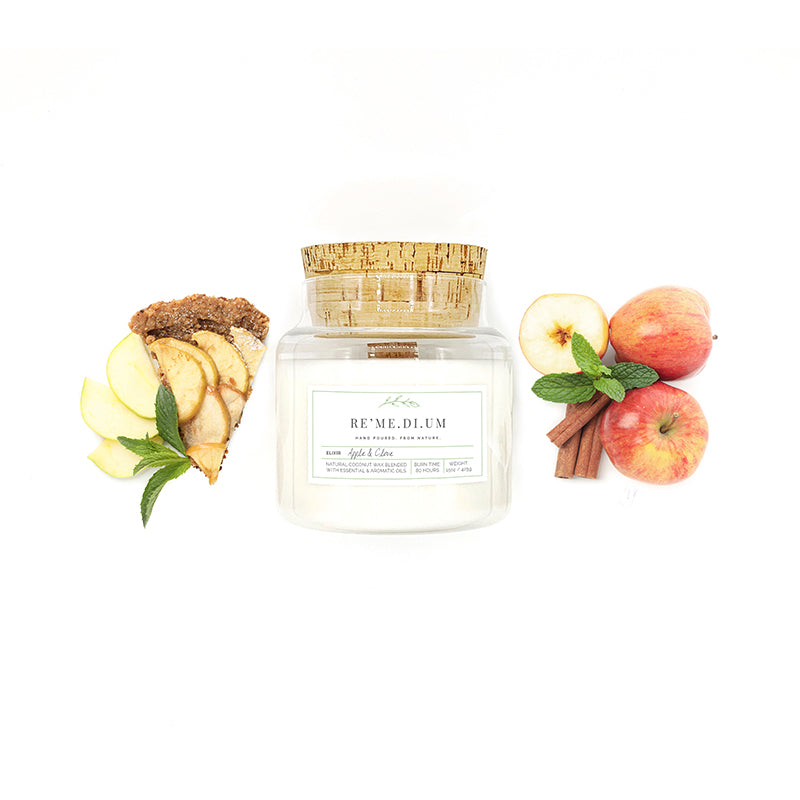LIMITED EDITION RE'ME.DI.UM Apple & Clove Candle