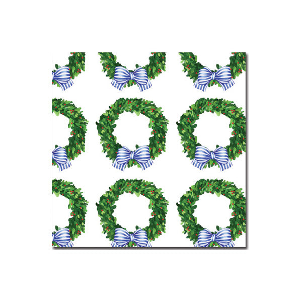 Boxwood Wreath Gift Wrap