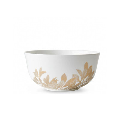 Gold Perennial Serving Bowl