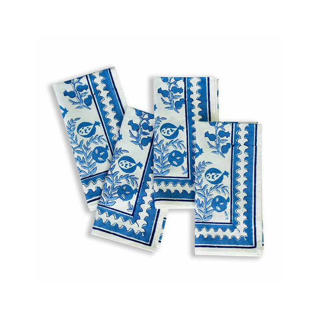 Blue Bells Napkin Set of 4