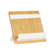 Bali Cookbook Holder - Natural with White