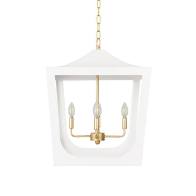 Old Greenwich Lantern - White
