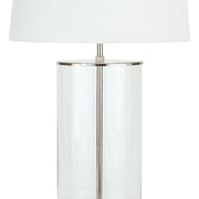 Magelian Glass Table Lamp - Polished Nickel by Coastal Living