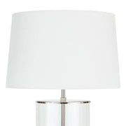 Magelian Glass Table Lamp - Polished Nickel by Coastal Living