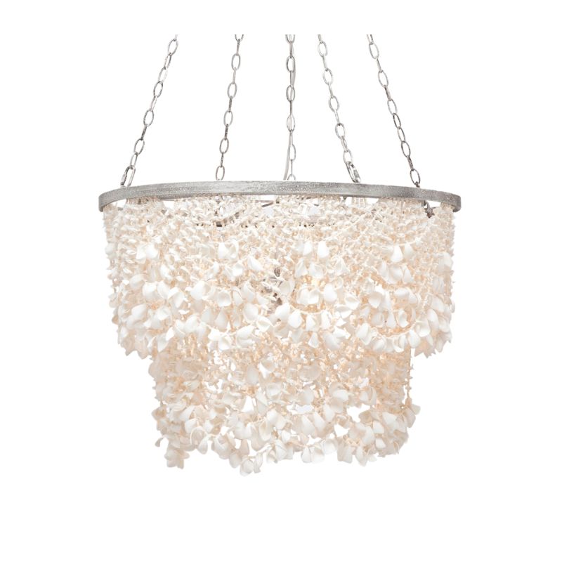 Coquillage Chandelier - Silver