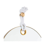 Portofino Wall Mirror - Brass
