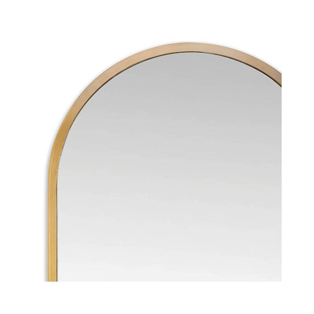 Rye Mirror - Natural Brass
