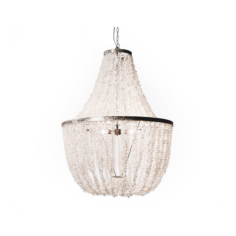 La Mer Chandelier - Silver by Cailini Coastal