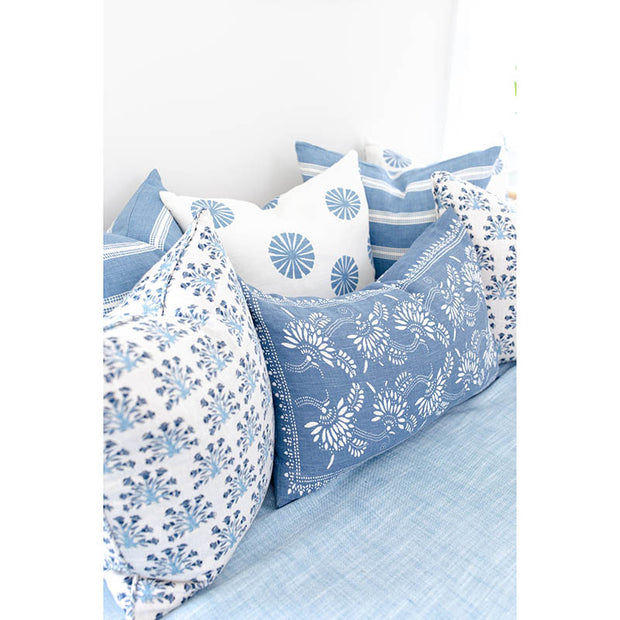 Topsail Stripe Linen Pillow with Insert