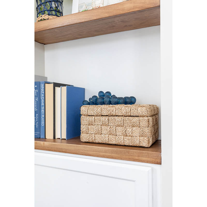 Malta Woven Decorative Box – Cailini Coastal