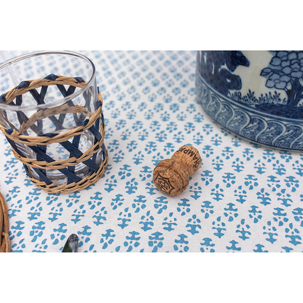 Island Wrapped Navy Tumblers by Amanda Lindroth