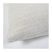 Turtle Bay Lumbar Pillow in Cream by Pom Pom at Home