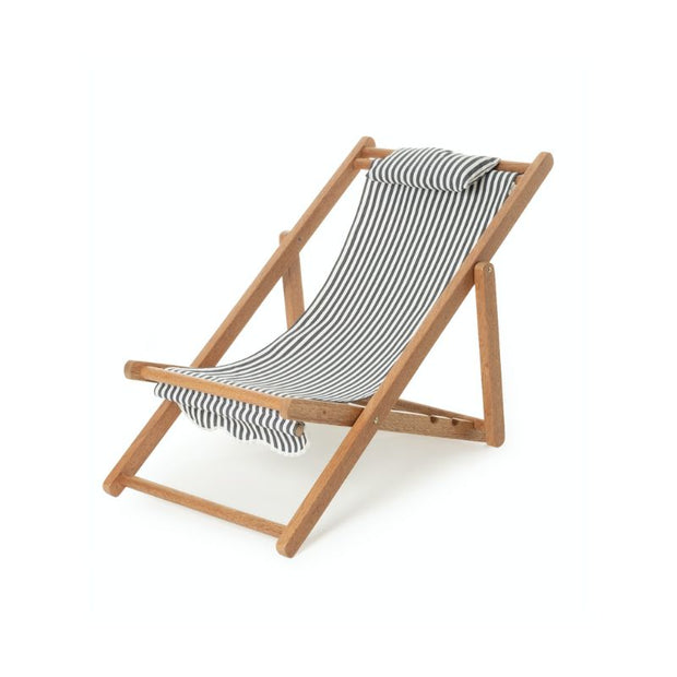 Mini Sling Chair - Navy Stripe