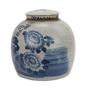 Vintage Flower Ancestor Jar