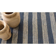 Rugby Stripe Jute Rug