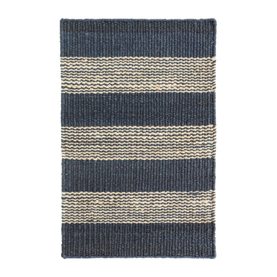 Rugby Stripe Jute Rug