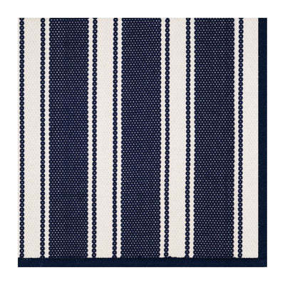 Sailor Stripe Indoor/ Outdoor Rug - Navy