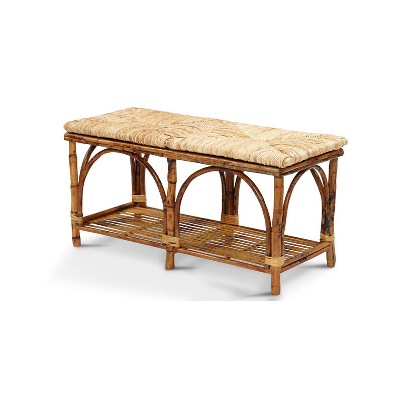 Antiqued Bench by Cailini Coastal