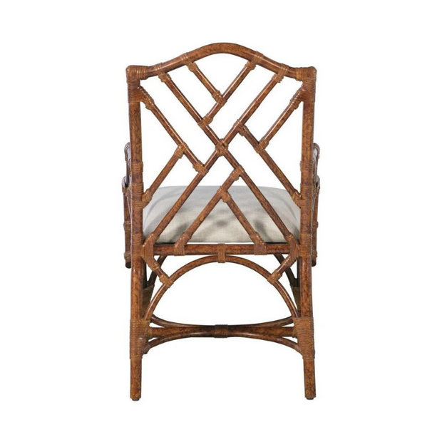 Antiqued Chippendale Arm Chair