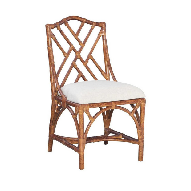 Antiqued Chippendale Side Chair