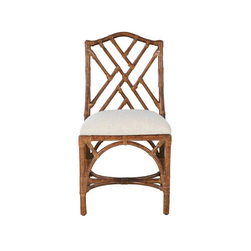 Antiqued Chippendale Side Chair