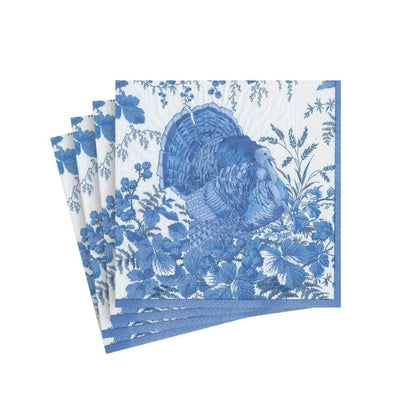 Turkey Toile Paper Cocktail Napkins