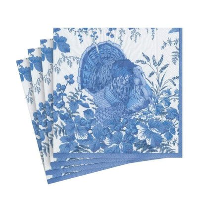 Turkey Toile Paper Dinner Napkins