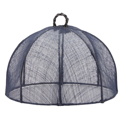 Waterside Round Food Cover in Navy - Set of 2