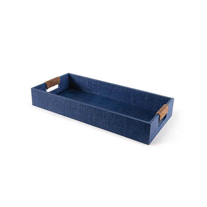 Logia Rectangle Tray Small - Indigo