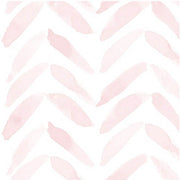 Parker Chevron Bermuda Pink Wallpaper Swatch